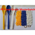 Großverkauf der fabrik Top Qualität Weiß Farbe Masterbatch Preis für Faser